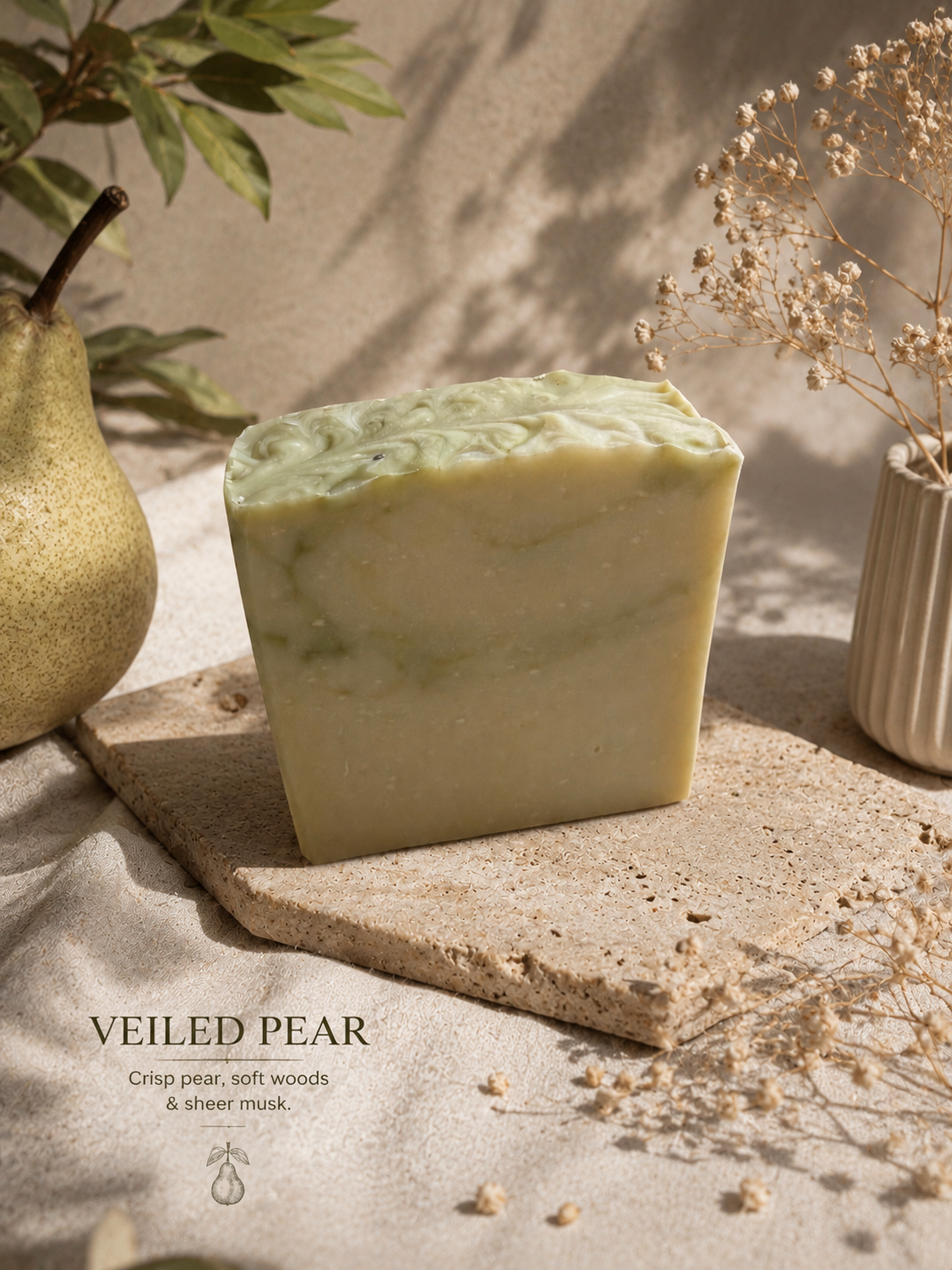 Veiled Pear Handcrafted Soap
