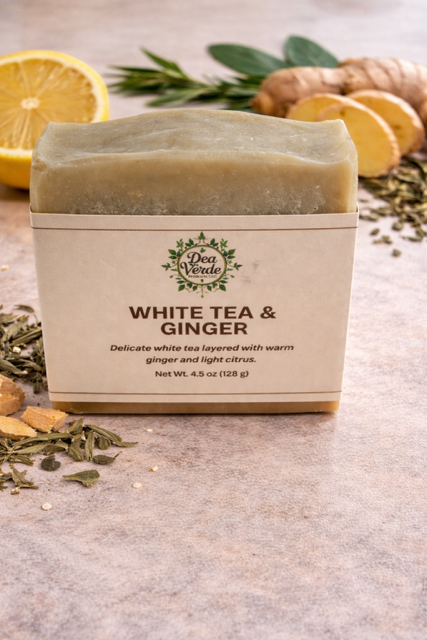 White Tea & Ginger Handcrafted Soap